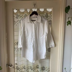 Oversized button down